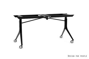 CARL TABLE - CZARNY - STELAŻ - SZEROKOŚĆ 152 CM