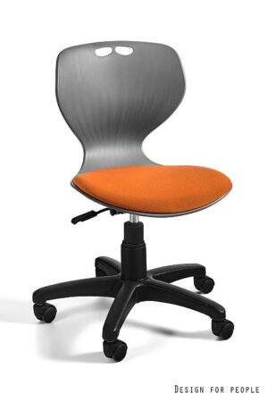 MATA (SWIVEL) - PP-G SZARY/TKANINA BL405 MANDARIN