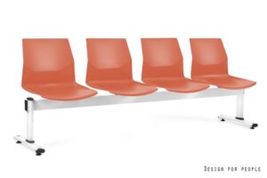 RITA (2313W-4W) - BIAŁY, PP JC-005 ORANGE