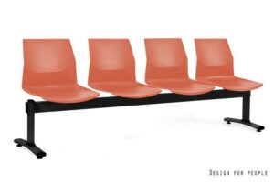 RITA (2313B-4B) - CZARNY, PP JC-005 ORANGE