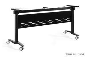 TIM-E - CZARNY STELAŻ, SZEROKOŚĆ 150 CM