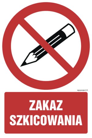 GC075 Zakaz wprowadzania psów - arkusz 9 naklejek