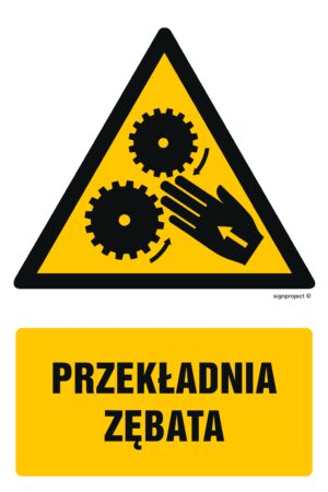 GF069 Przekładnia zębata - arkusz 9 naklejek