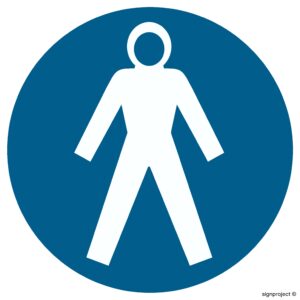 GK001 Nakaz stosowania kombinezonu ochronnego 10