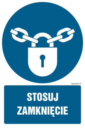 GL016 Stosuj zamknięcie - arkusz 9 naklejek