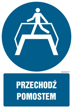 GL023 Kierunek przejścia w prawo - arkusz 9 naklejek