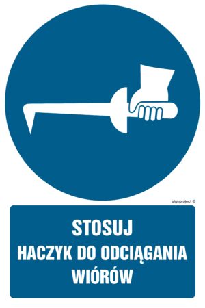 GL036 Stosuj haczyk do odciągania wiórów - arkusz 9 naklejek