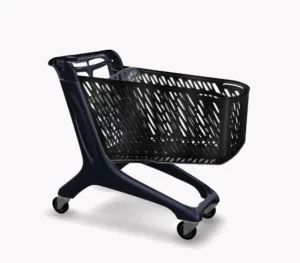 Wózek sklepowy plastikowy Rabtrolley Maxi 210L Eco Black