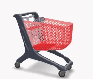 Wózek sklepowy plastikowy Rabtrolley Midi 160l Eco Color