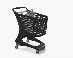 Wózek sklepowy plastikowy Rabtrolley 90l Mini Eco Color