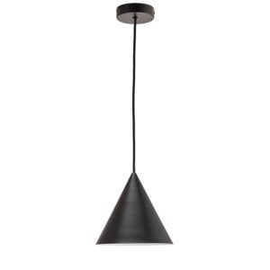 Lampa sufitowa PEAK, Ø 200 mm, czarna
