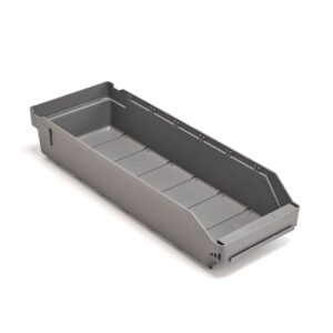 Pojemniki magazynowe REACH, 500x180x95 mm, 6,1 l, szare