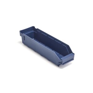 Pojemniki magazynowe REACH, 400x120x95 mm, 3,0 l, niebieskie
