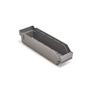 Pojemniki magazynowe REACH, 400x120x95 mm, 3,0 l, szare