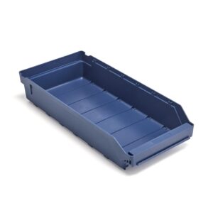 Pojemniki magazynowe REACH, 500x240x95 mm, 8,4 l, niebieskie