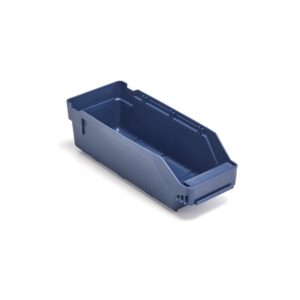 Pojemniki magazynowe REACH, 300x120x95 mm, 2,1 l, niebieskie