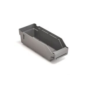 Pojemniki magazynowe REACH, 300x120x95 mm, 2,1 l, szare