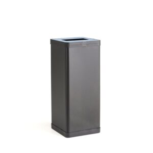 Pojemnik do segregacji odpadów ESTHER, 50 l, czarny/niebieski