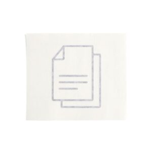 Etykieta do segregacji odpadów GUIDE, papier, 145x95 mm, czarna