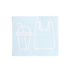 Etykieta do segregacji odpadów GUIDE, plastik, 115x160 mm, biała