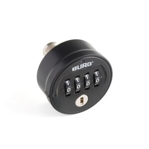 Zestaw startowy zamka szyfrowego BURG sPin-Lock 300, kod 4-cyfrowy, prawy, czarny
