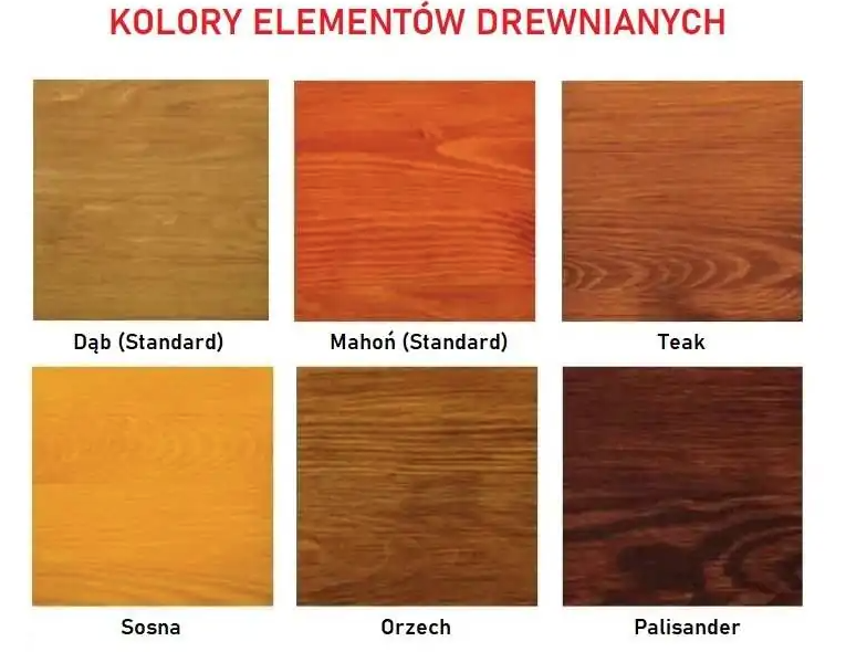 kolory drewna